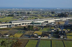 北陸新幹線　試験走行列車歓迎イベント